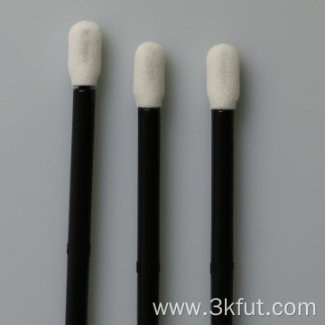 Black PP Stick Double Head Foam Tip Swab